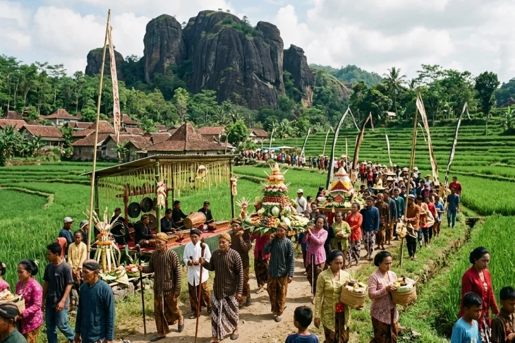 Rasulan Nglanggeran dan Makna Bersih Dusun yang Tetap Lestari