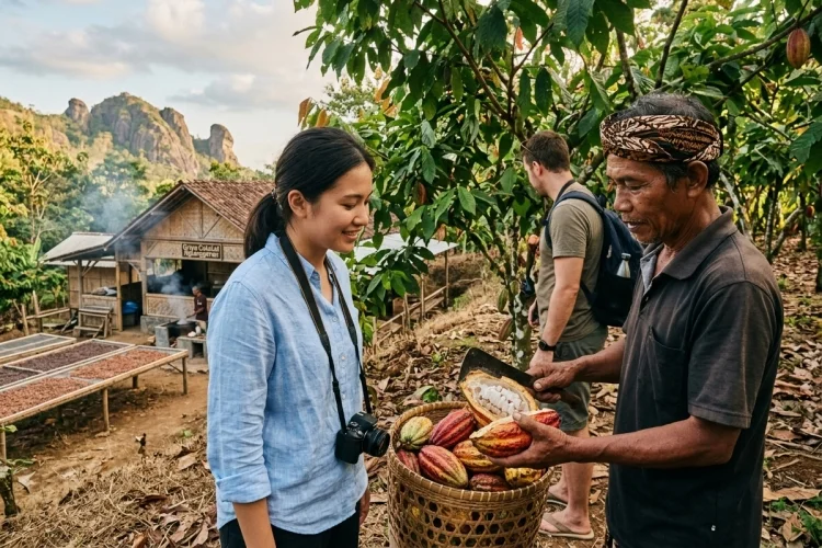 Wisata Edukasi Kakao di Desa Nglanggeran: Belajar dari Kebun ke Cokelat